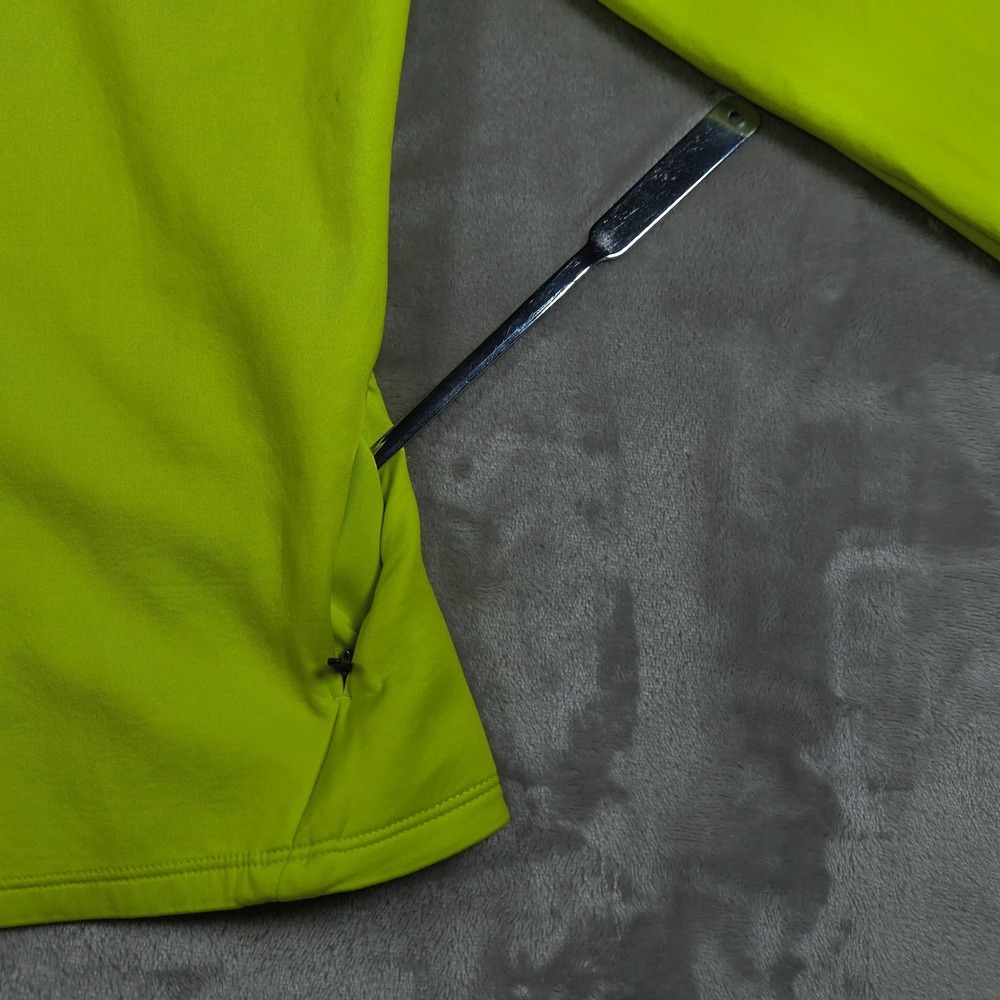 Nike Swift Women Shirt Small Green Therma Fit ADV Running Quarter Zip Reflective - Picture 5 of 11